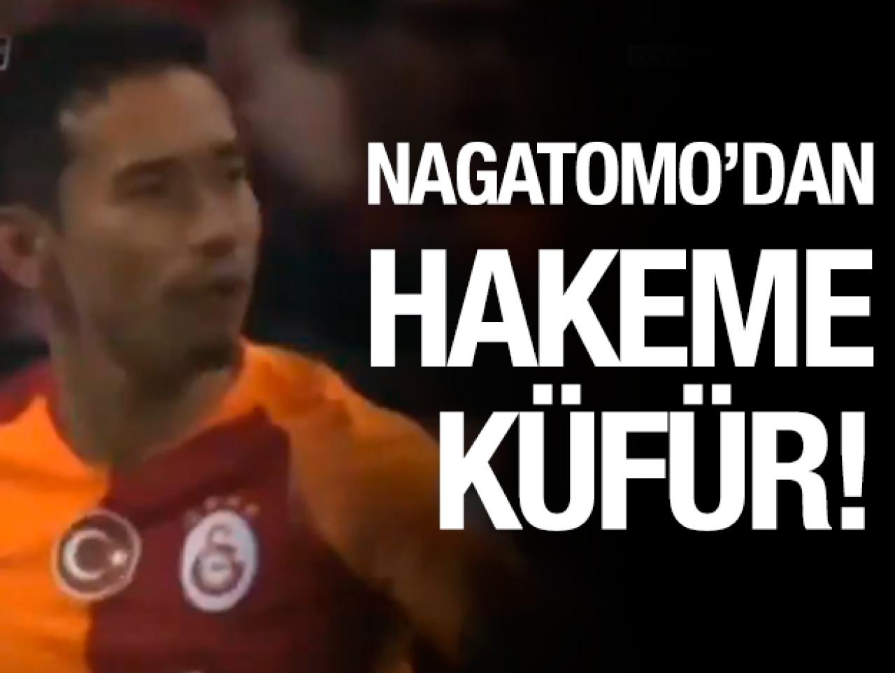 Nagatomo'dan Ümit Öztürk'e küfür