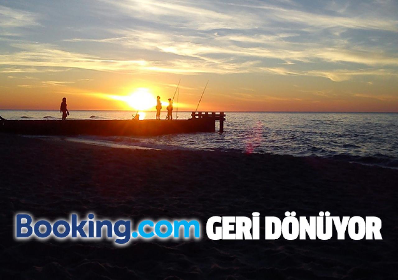 Booking.com tekrar faaliyete başlıyor