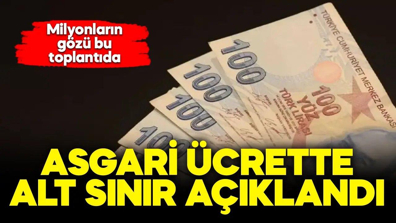 Asgari ücrette pazarlık “açlık sınırı” ile başlayacak!