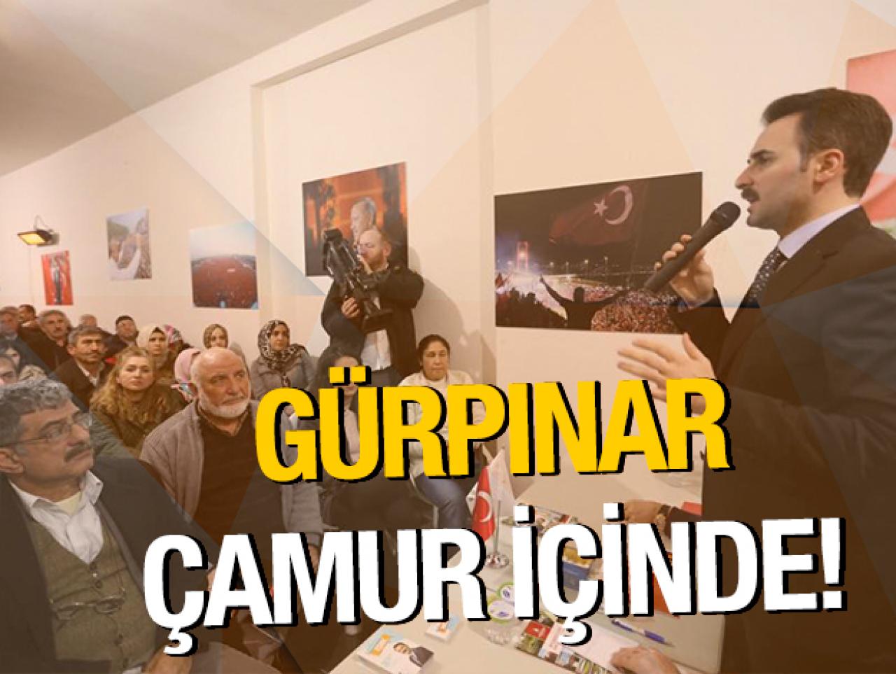 Gürpınar çamur içinde