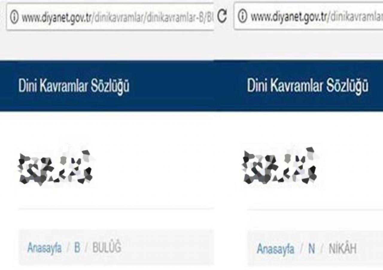 Diyanet'in tartışılan sözlüğü artık yok!