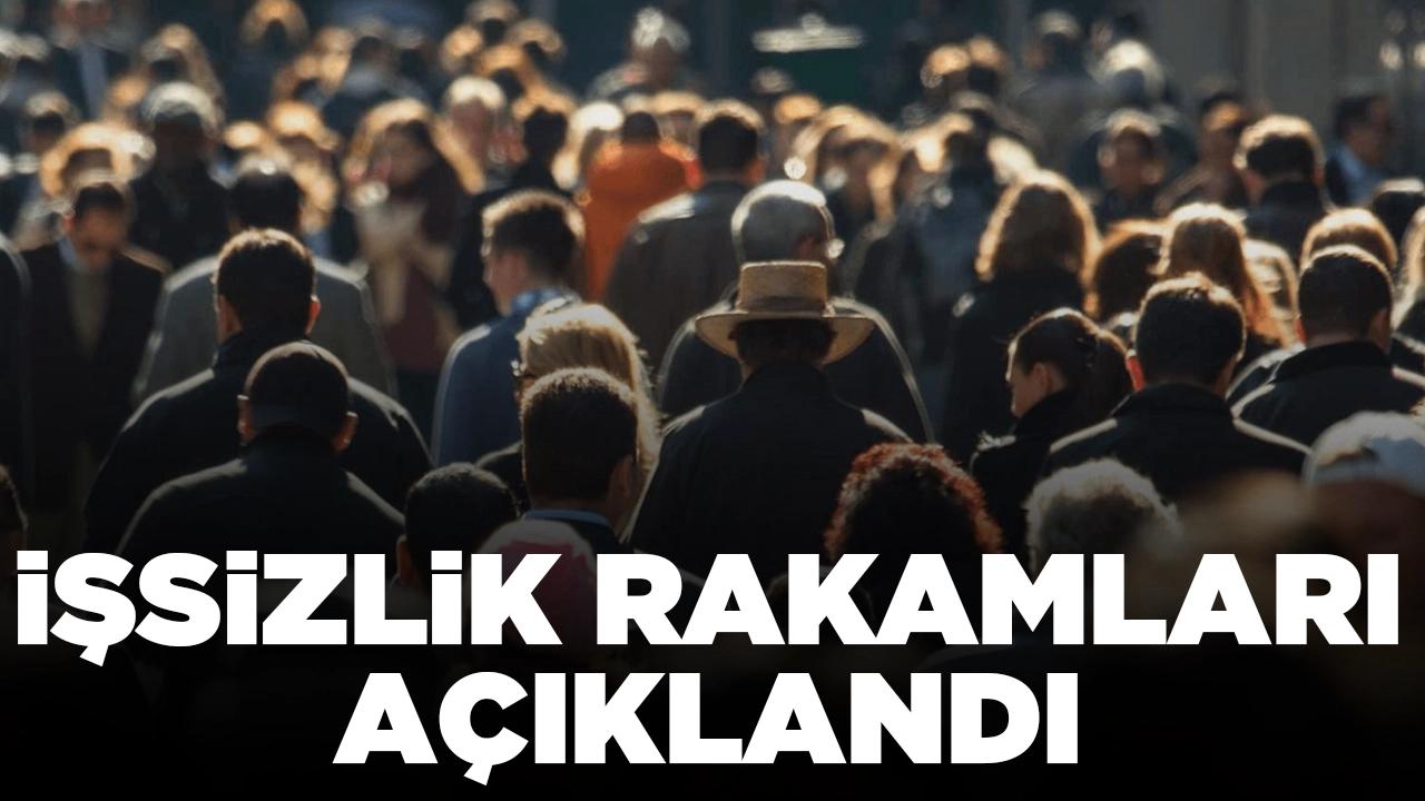 TÜİK açıkladı: İşsizlik rakamları belli oldu