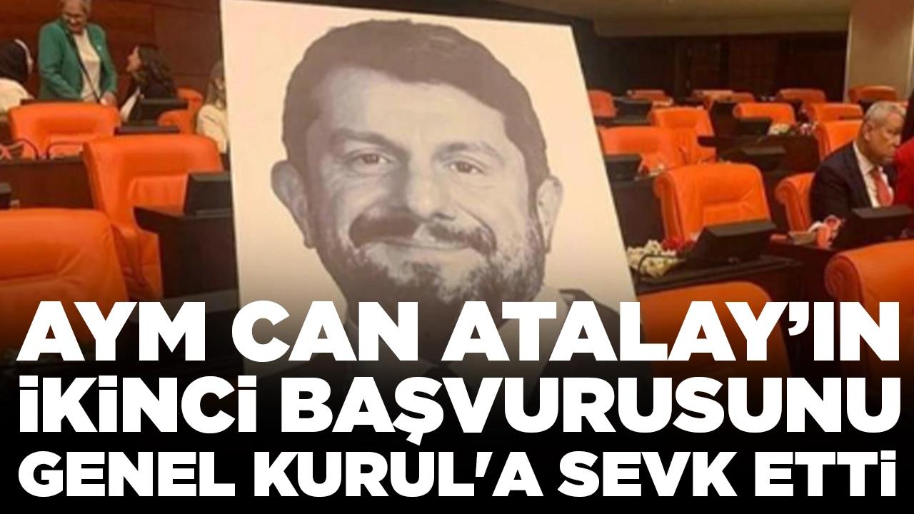 AYM, Can Atalay başvurusunu Genel Kurul'a sevk etti