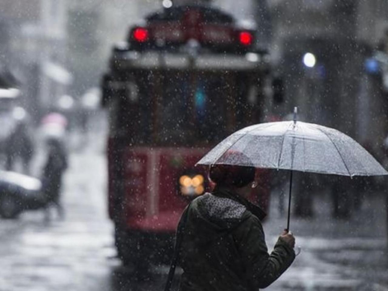 İstanbul için yağmur uyarısı