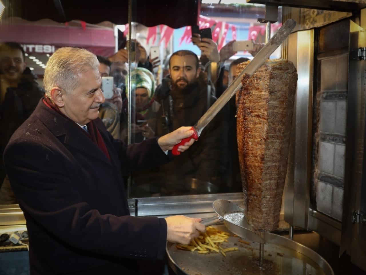 Yıldırım döner ustası oldu