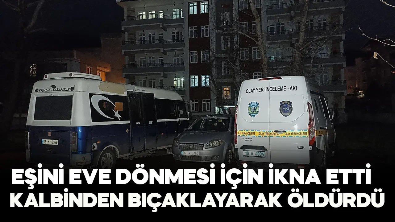 Uzaklaştırma kararı bitince, eşini dönmeye ikna edip öldürdü