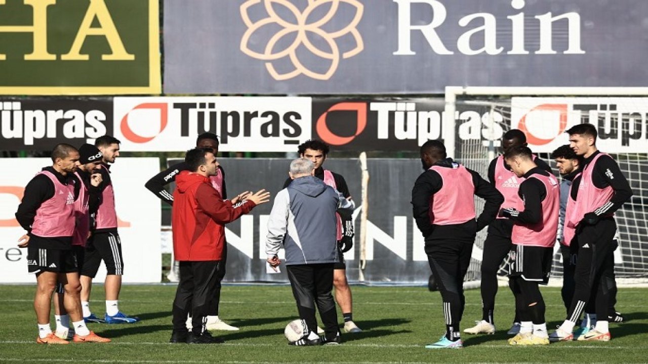 Beşiktaş, Alanyaspor maçı hazırlıklarını sürdürdü