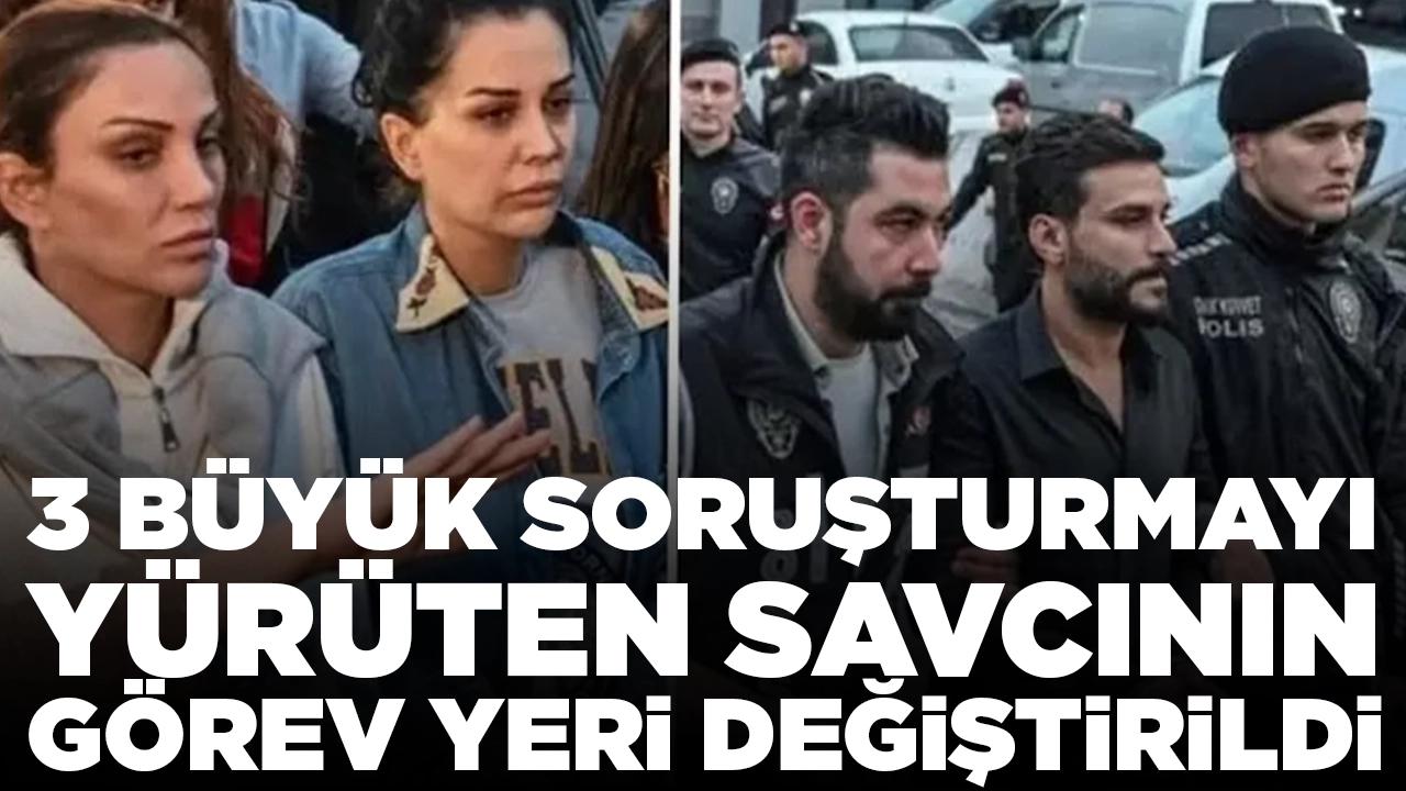 3 büyük soruşturmayı yürüten savcının görev yeri değiştirildi