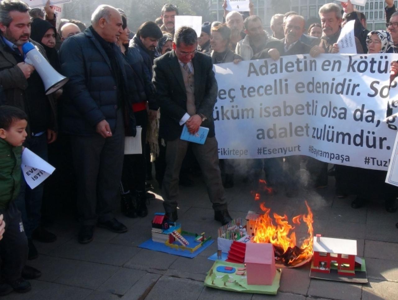 Esenyurt'un konut mağdurları isyan etti