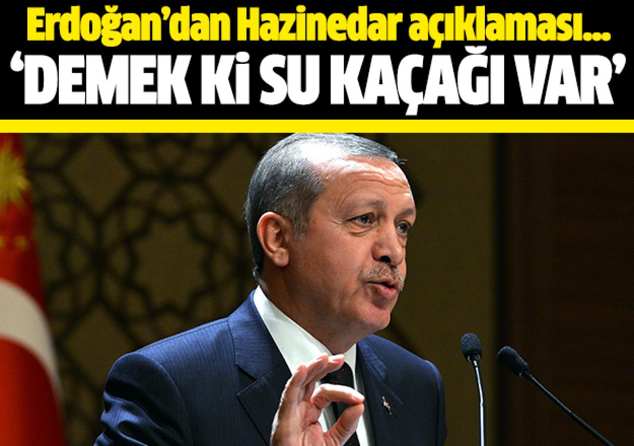 Cumhurbaşkanı Erdoğan'dan Hazinedar açıklaması