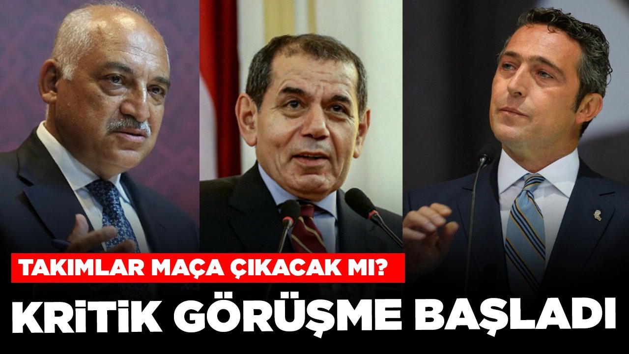 Kritik görüşme başladı: Takımlar maça çıkacak mı?