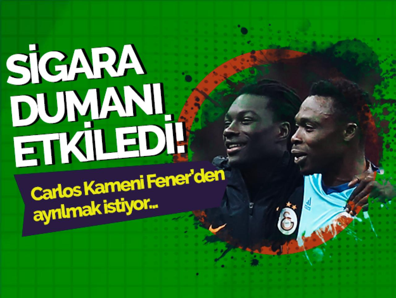 Kameni: Sigara dumanı beni etkiledi!