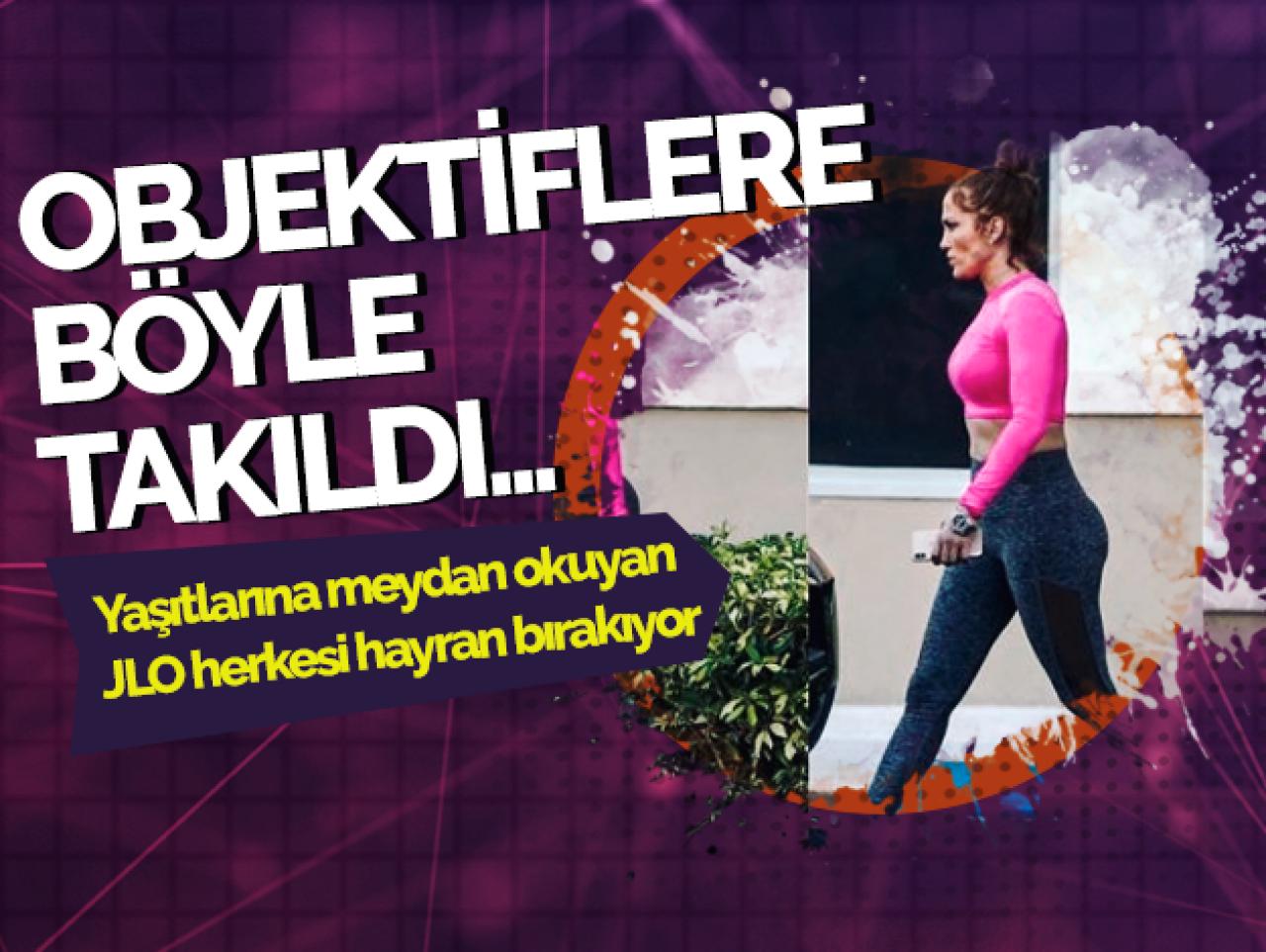 JLO fit görüntüsüyle hayran bırakıyor