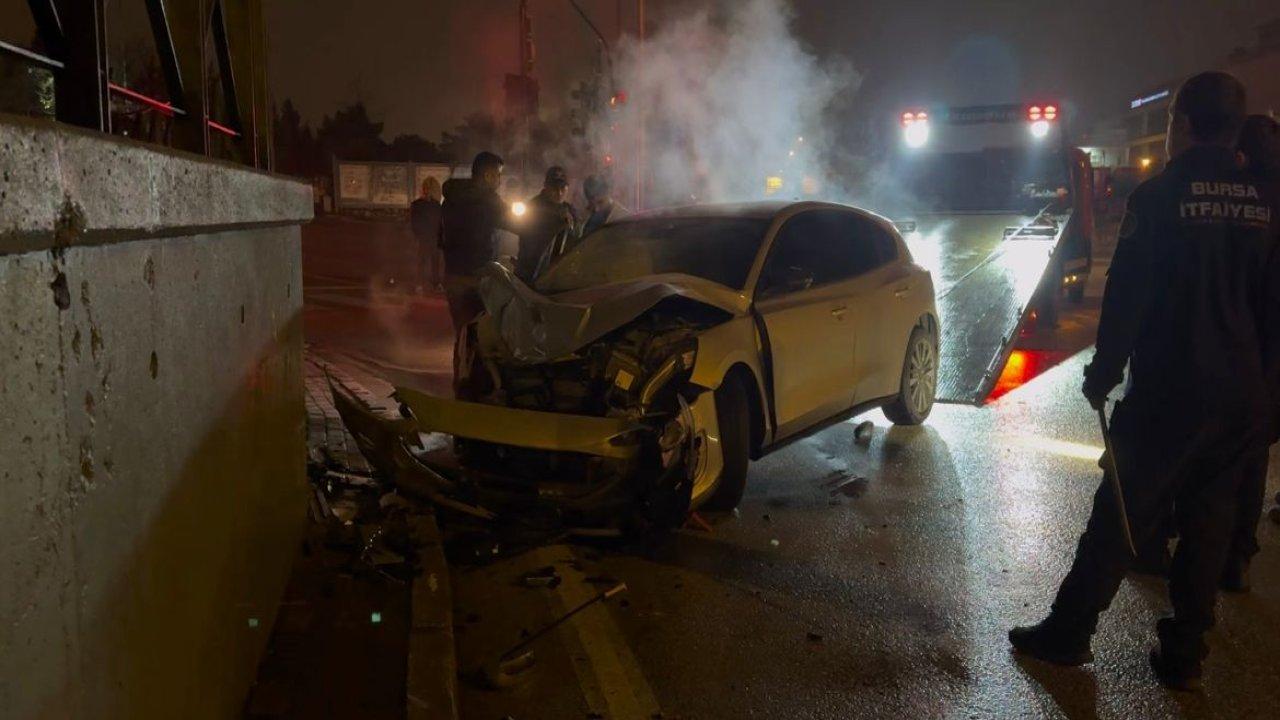 TÜGVA yöneticisi trafik kazası geçirdi