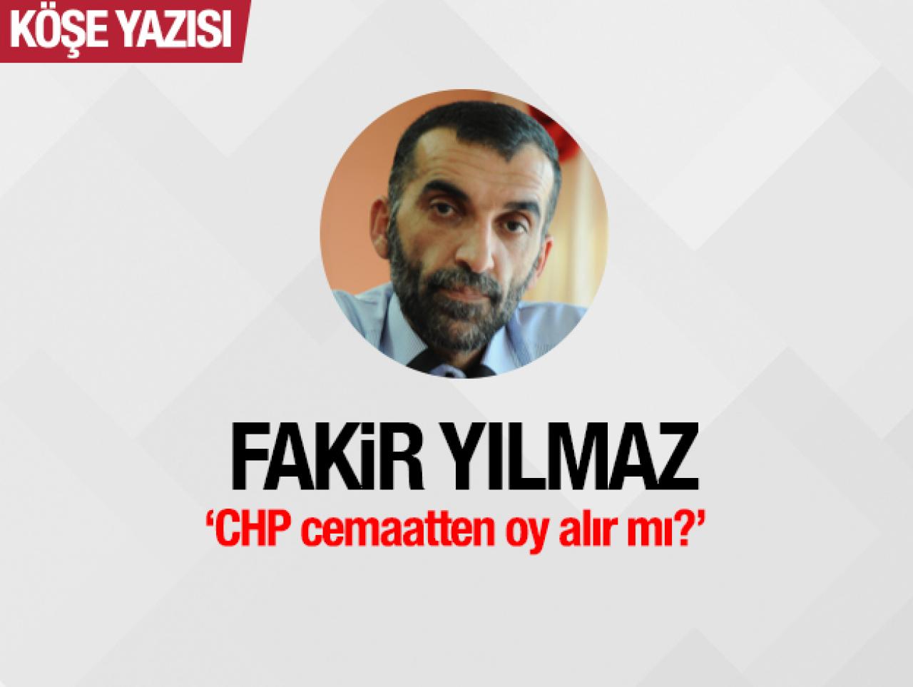 CHP cemaatten oy alır mı?