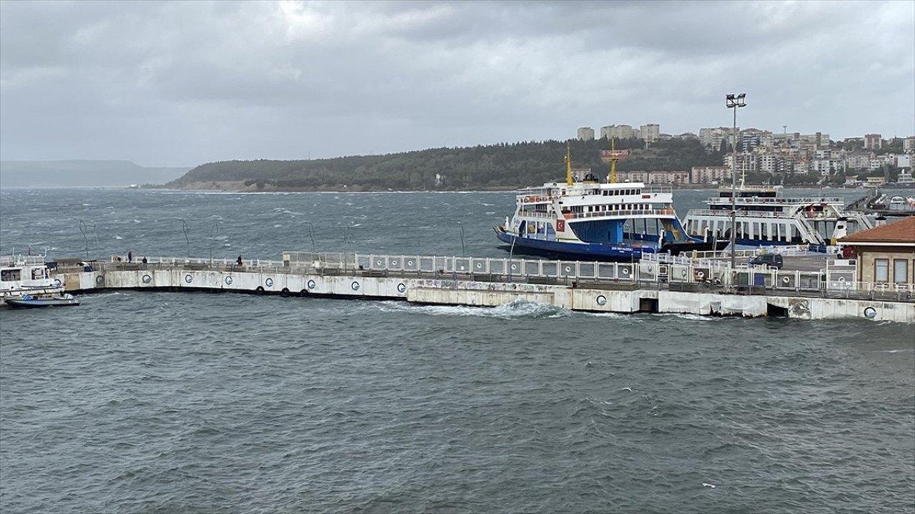 Fırtına nedeniyle adalara sefer yapılamıyor