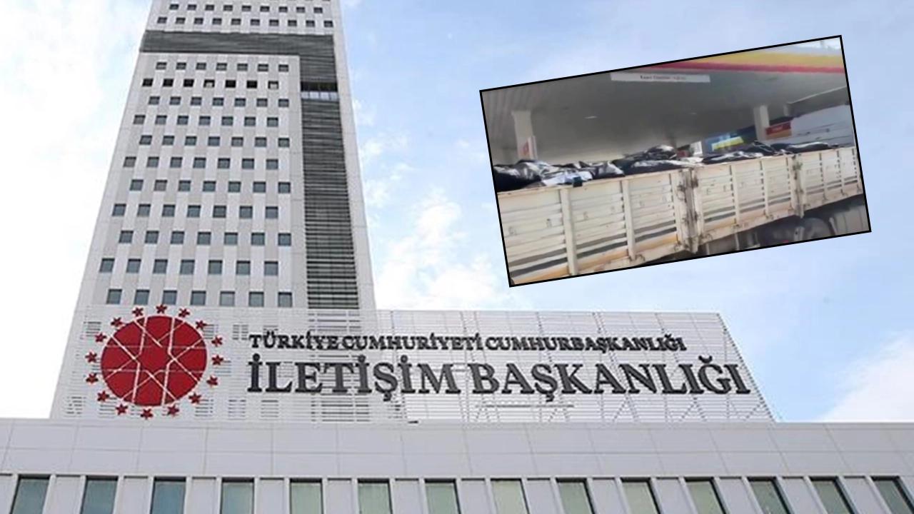 İletişim Başkanlığından 'Depremden sonra cesetler torbalarla taşındı' iddiasına yanıt