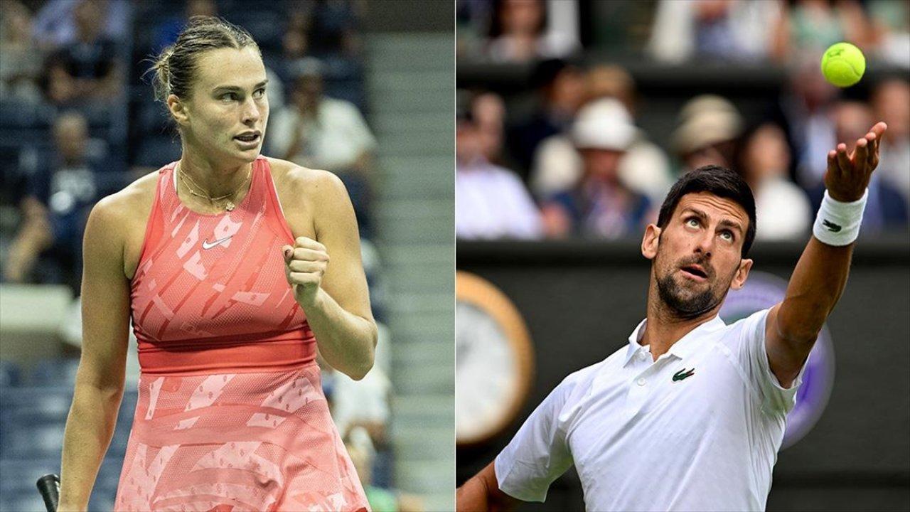 Djokovic ve Sabalenka turladı!