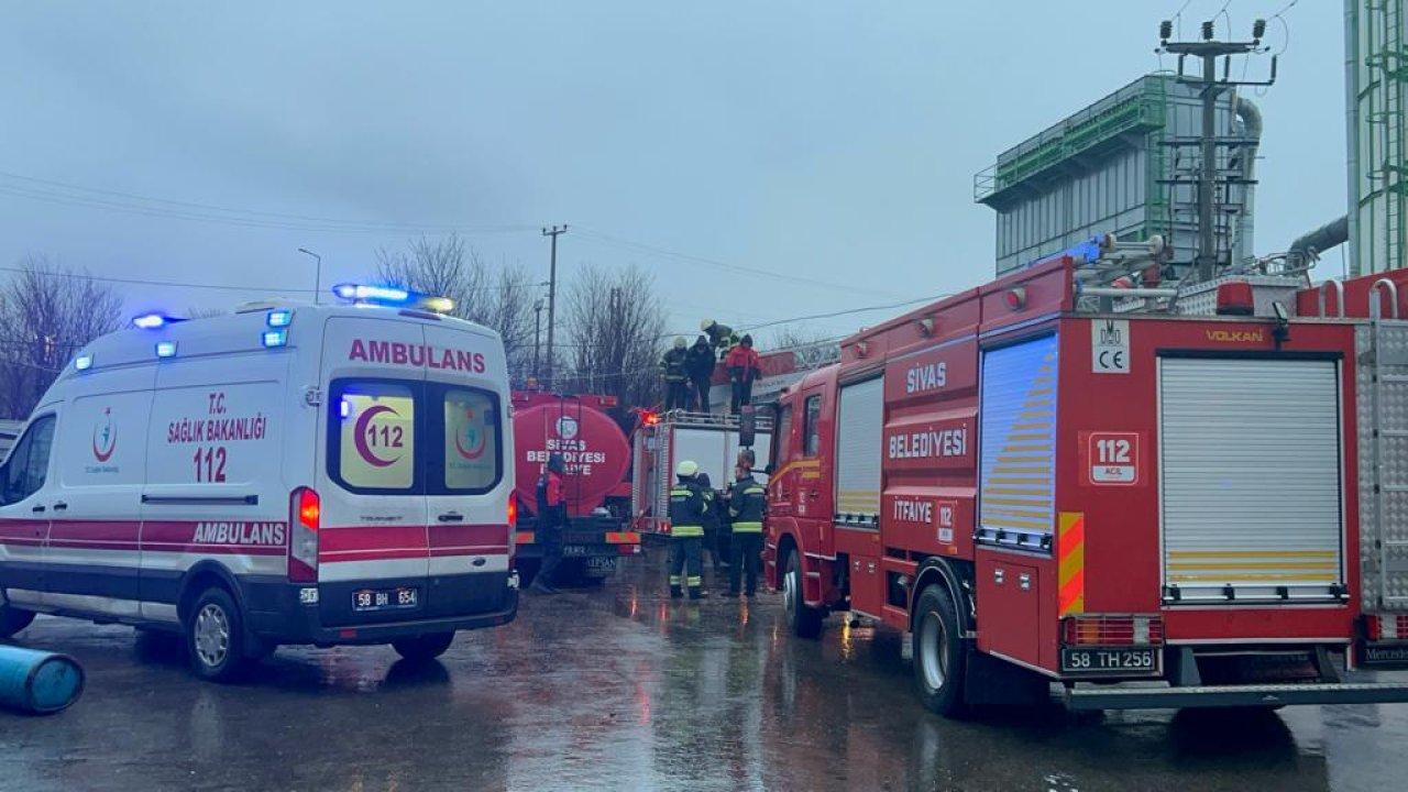 Mobilya fabrikasında patlama: 1'i ağır, 2 işçi yaralı