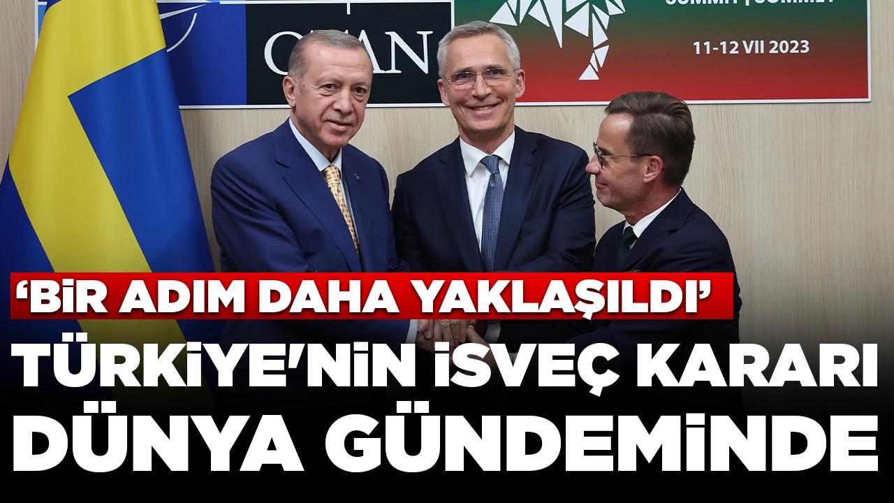 Türkiye'nin İsveç kararı dünya gündeminde