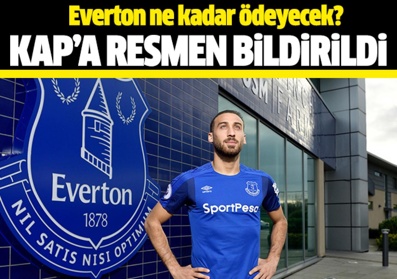 Cenk Tosun KAP'a bildirildi! İşte bedeli...