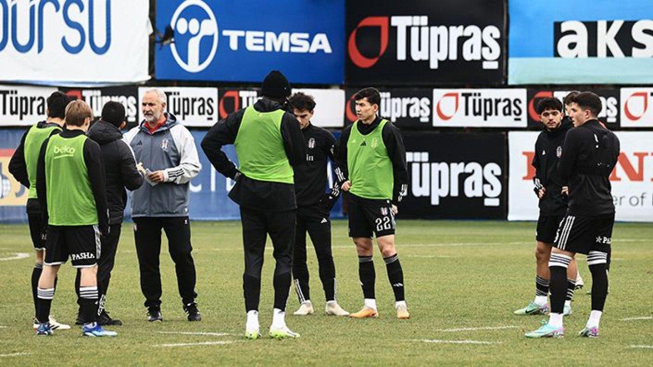 Beşiktaş'ta Trabzonspor maçı hazırlıkları sürüyor