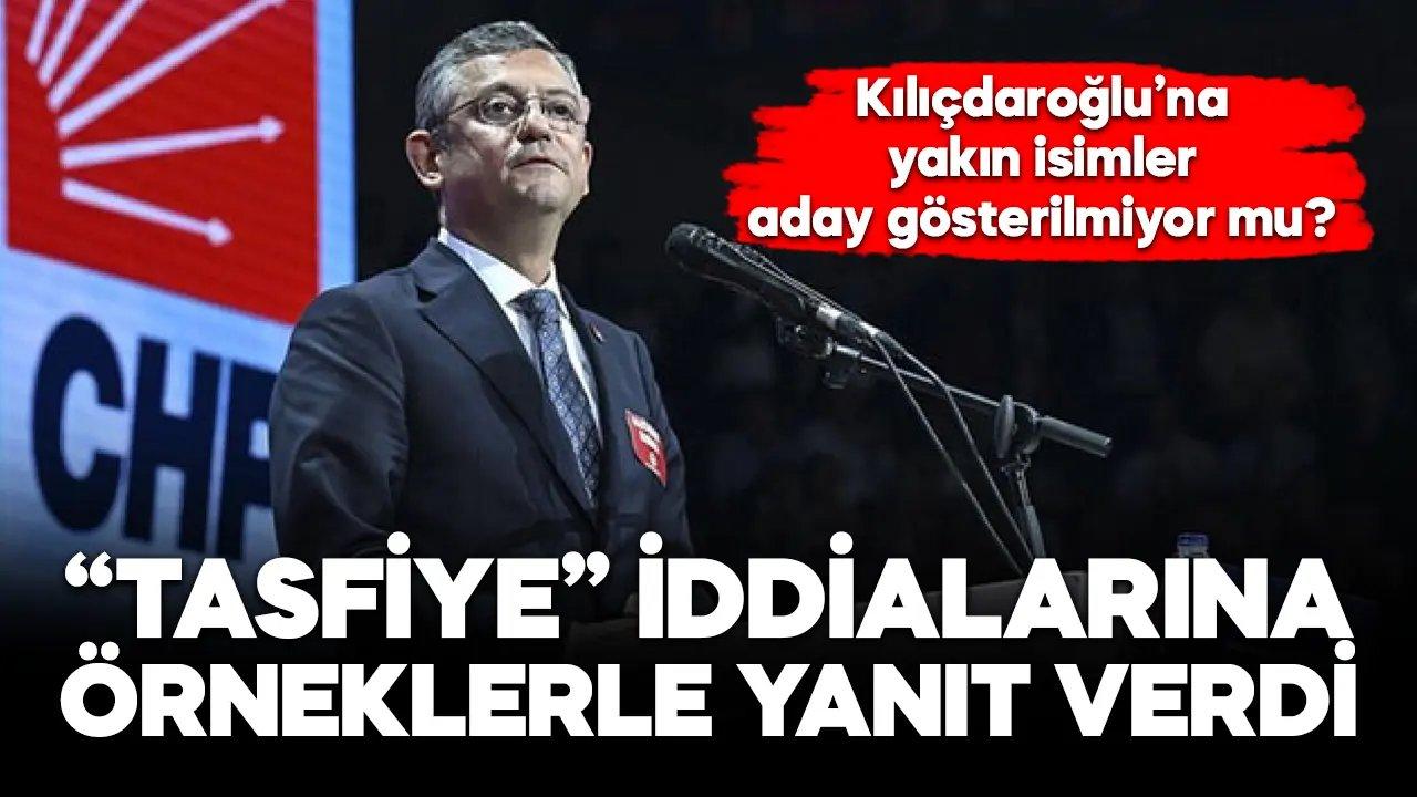 Özgür Özel’den “tasfiye” iddialarına yanıt!