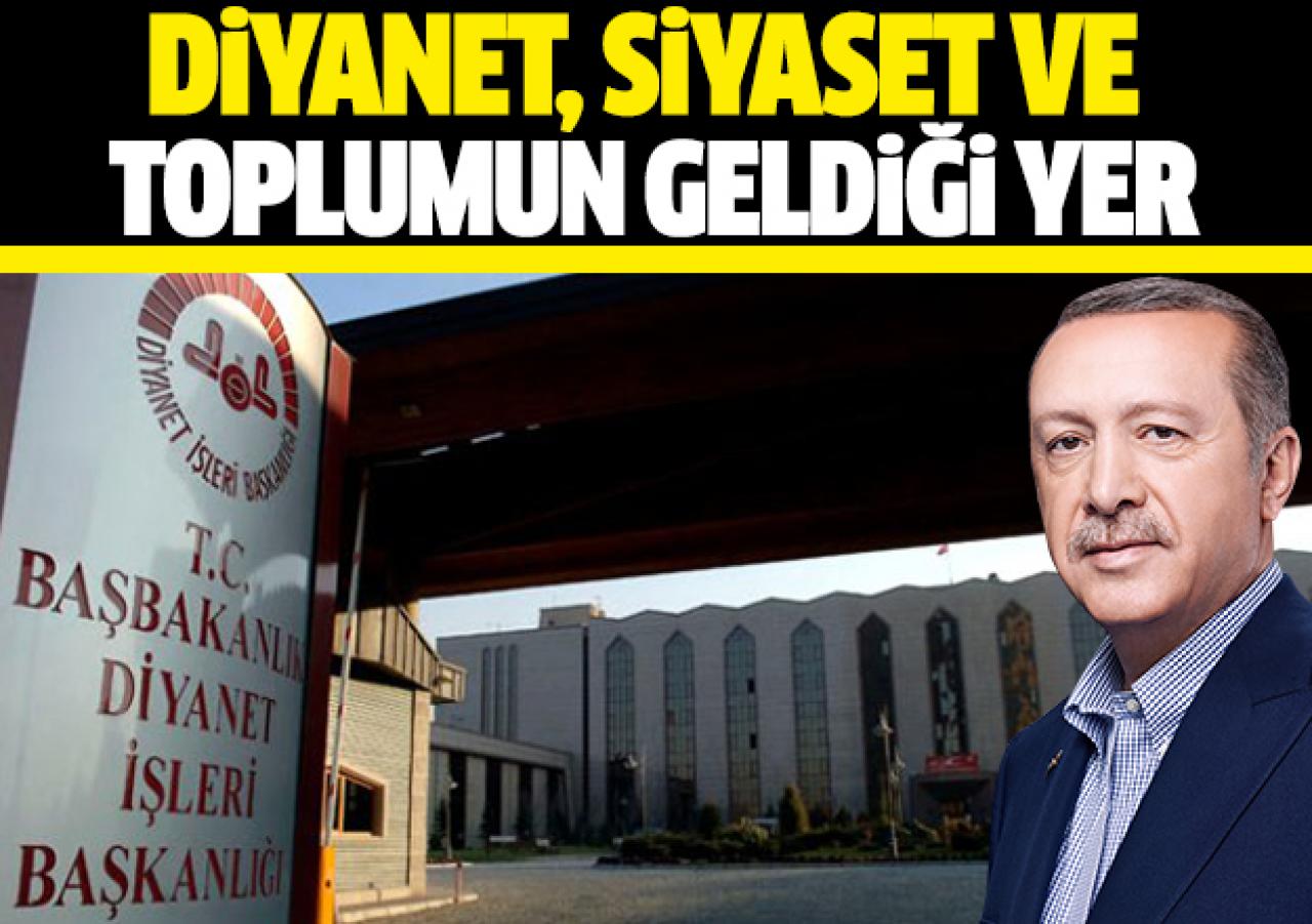 Siyaset, Diyanet ve toplumun geldiği yer