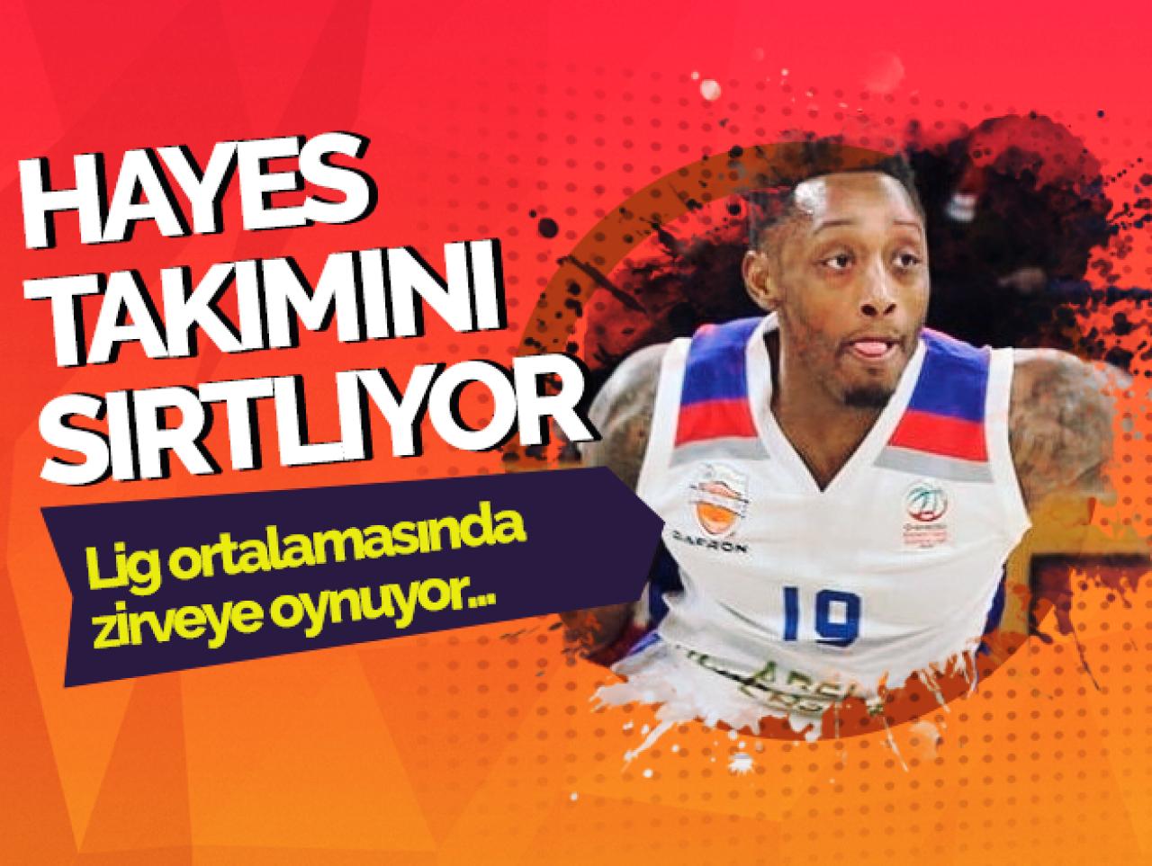 Kenny Hayes takımını sırtlıyor