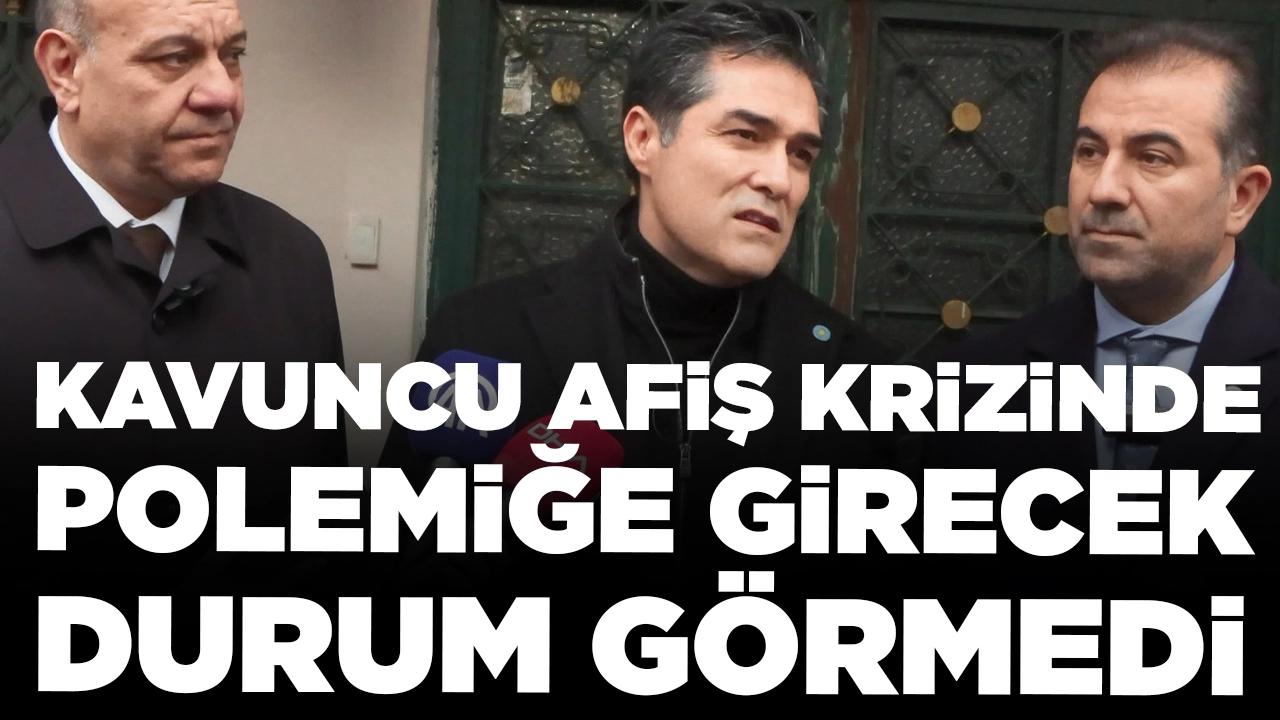 İYİ Parti’nin İBB adayı Kavuncu afiş krizinde polemiğe girecek durum görmedi: 'Eğer ben sorumlu değilsem...'