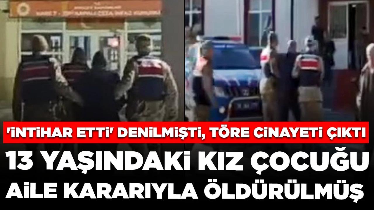 'İntihar etti' denilmişti: 13 yaşındaki kız çocuğu töre cinayetine kurban gitmiş