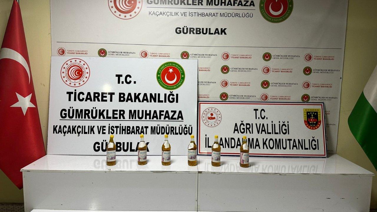 Yağ şişeleri içinde ele geçirildi: 1 kişi tutuklandı