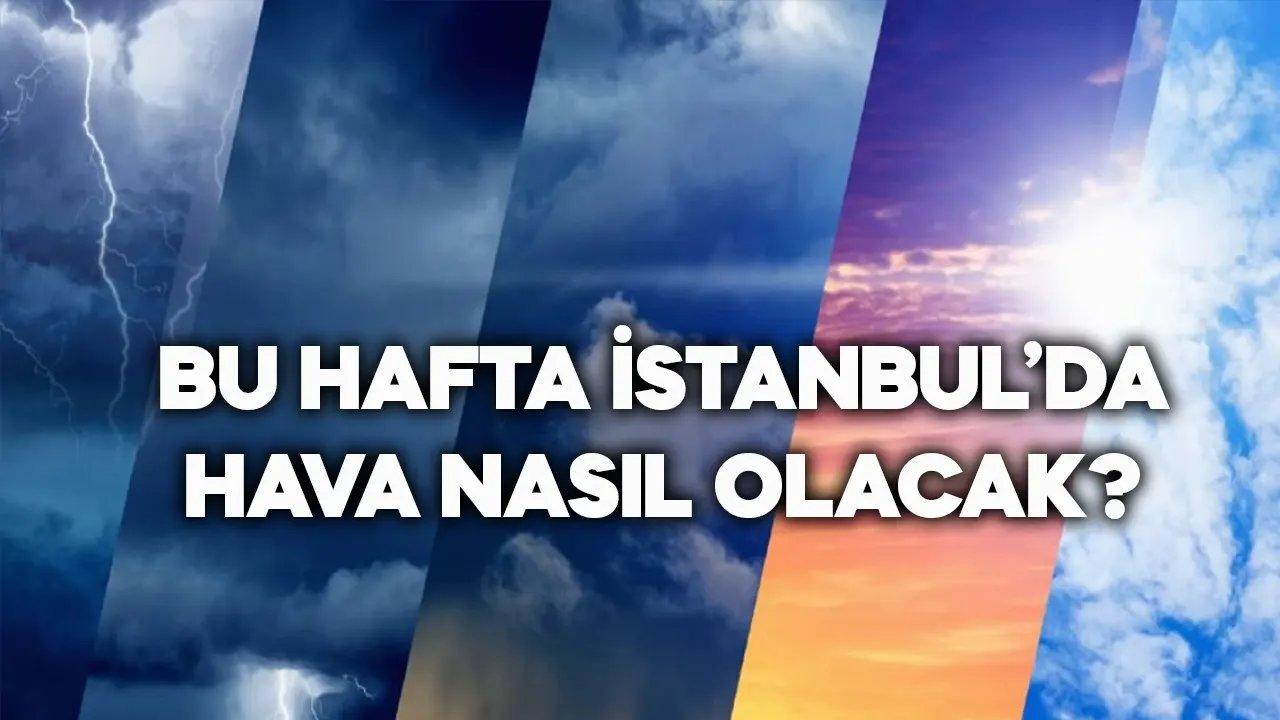 İstanbul haftalık hava durumu, 20-24 Mart 2024