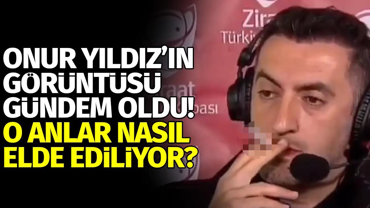 Onur Yıldız sigara içerken nasıl görüntülendi? IPTV spikerlerin ve muhabirlerin de başını yakabilir