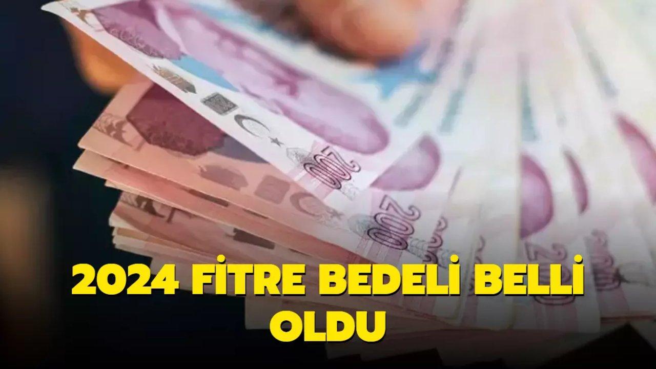 2024 fitre bedeli ne oldu, 30 günlük fitre ne kadar? Günlük oruç fidye bedeli kaç TL 2024? 2024 Ramazan fitresi ne kadar?