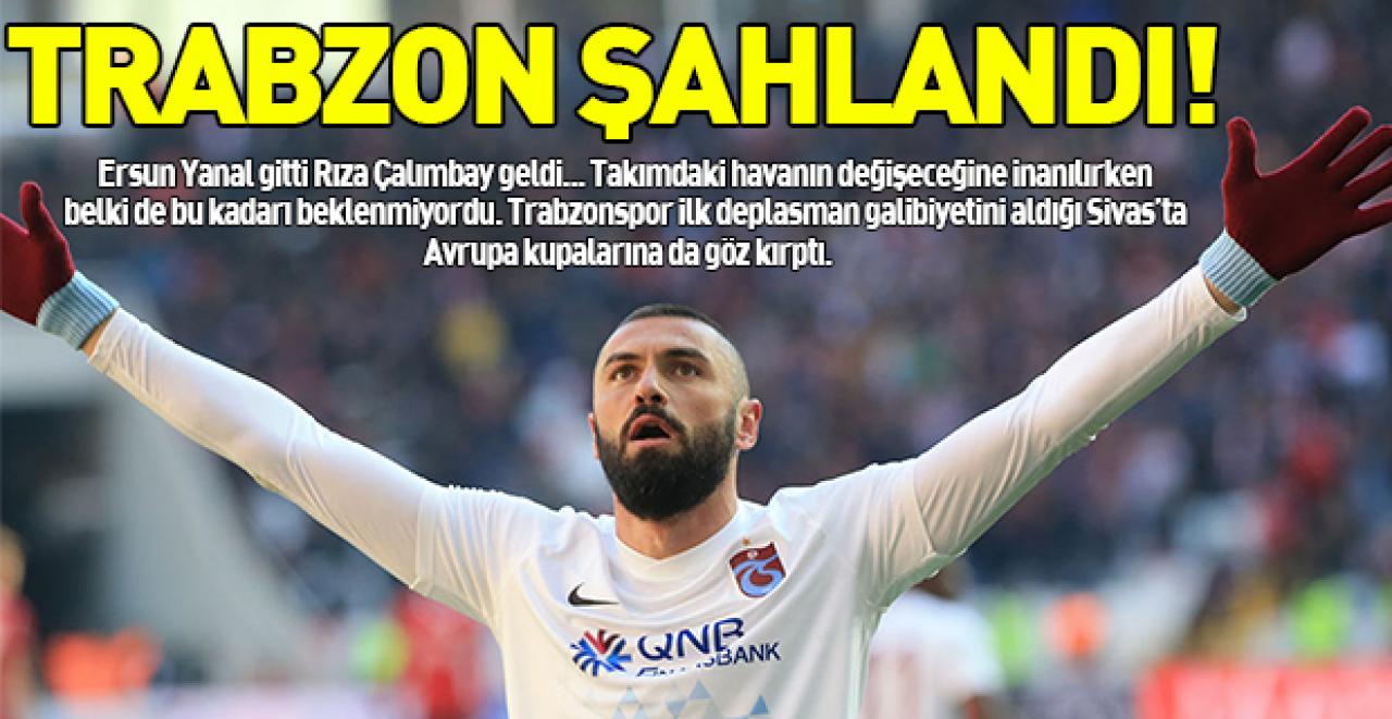 Trabzonspor şahlandı!