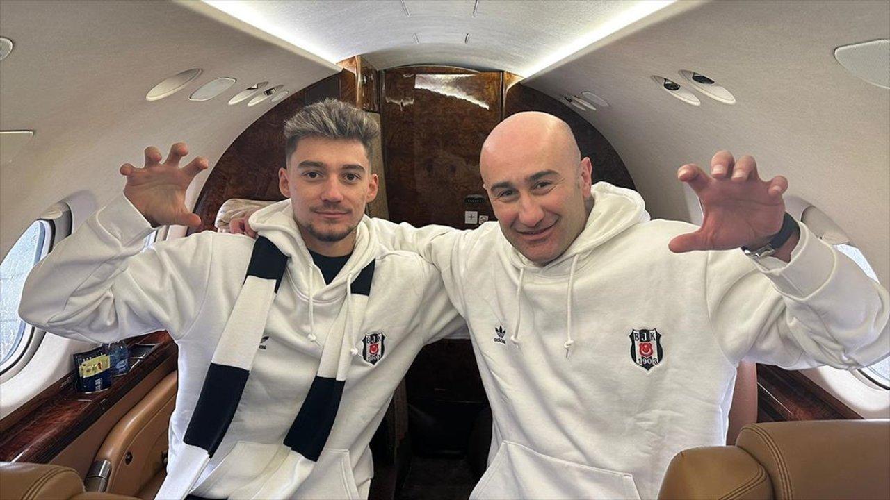 Beşiktaş'ın yeni transferi Ernest Muci İstanbul'da