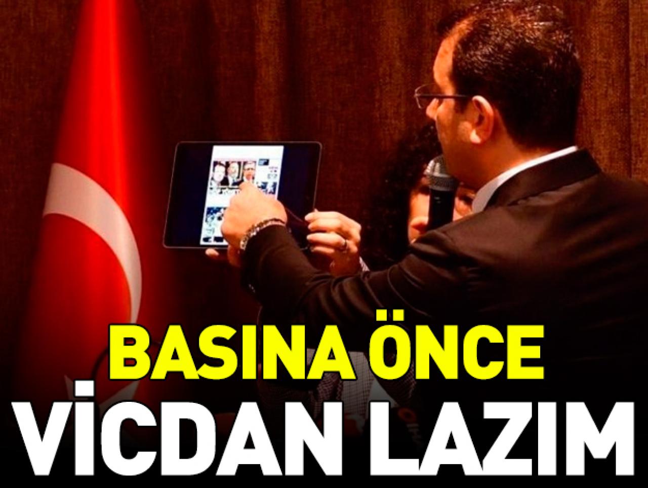 Basına önce vicdan gerek!