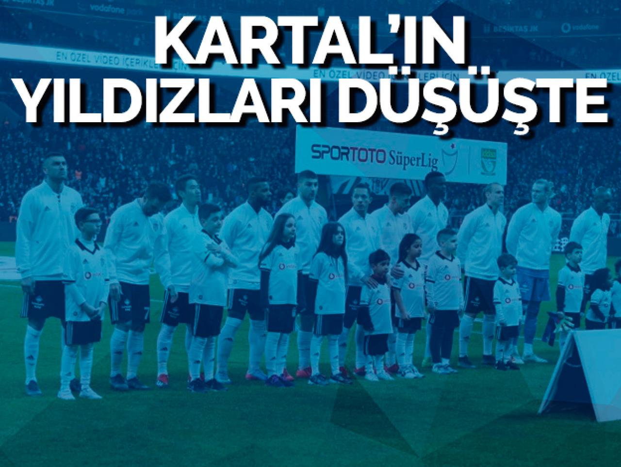 Beşiktaş'ın oyuncuları değer kaybetti