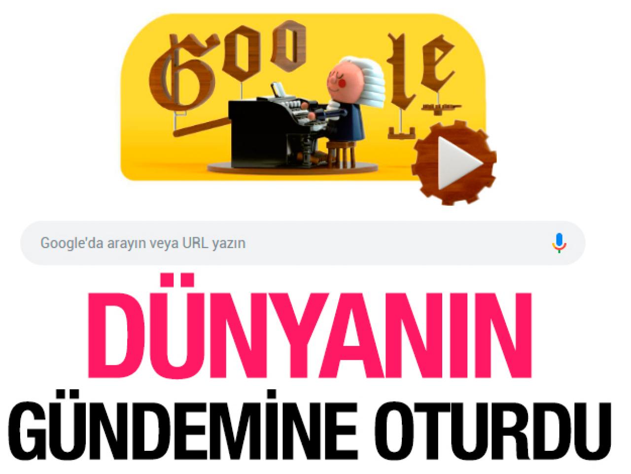 Google'ın bugünkü Doodle'ına konu olan Johann Sebastian Bach kimdir? Neden Doodle oldu