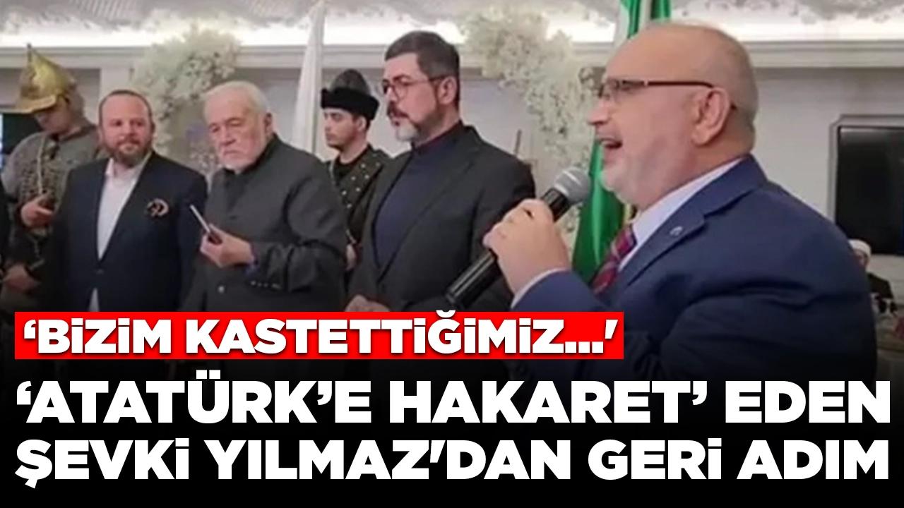 Şevki Yılmaz tepki çeken sözlerini böyle çevirdi: 'Bizim kastettiğimiz...'