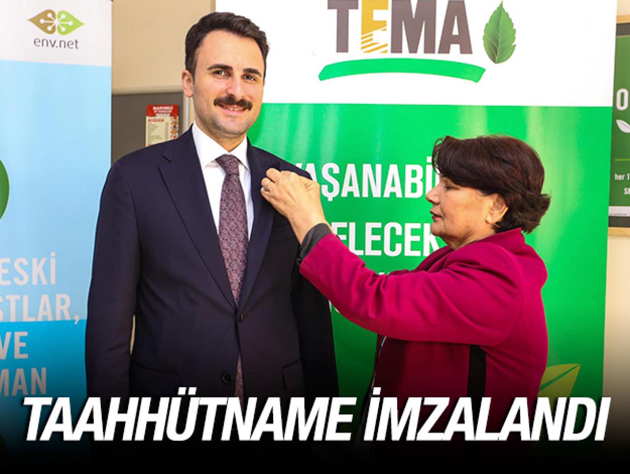 Taahhütname imzalandı