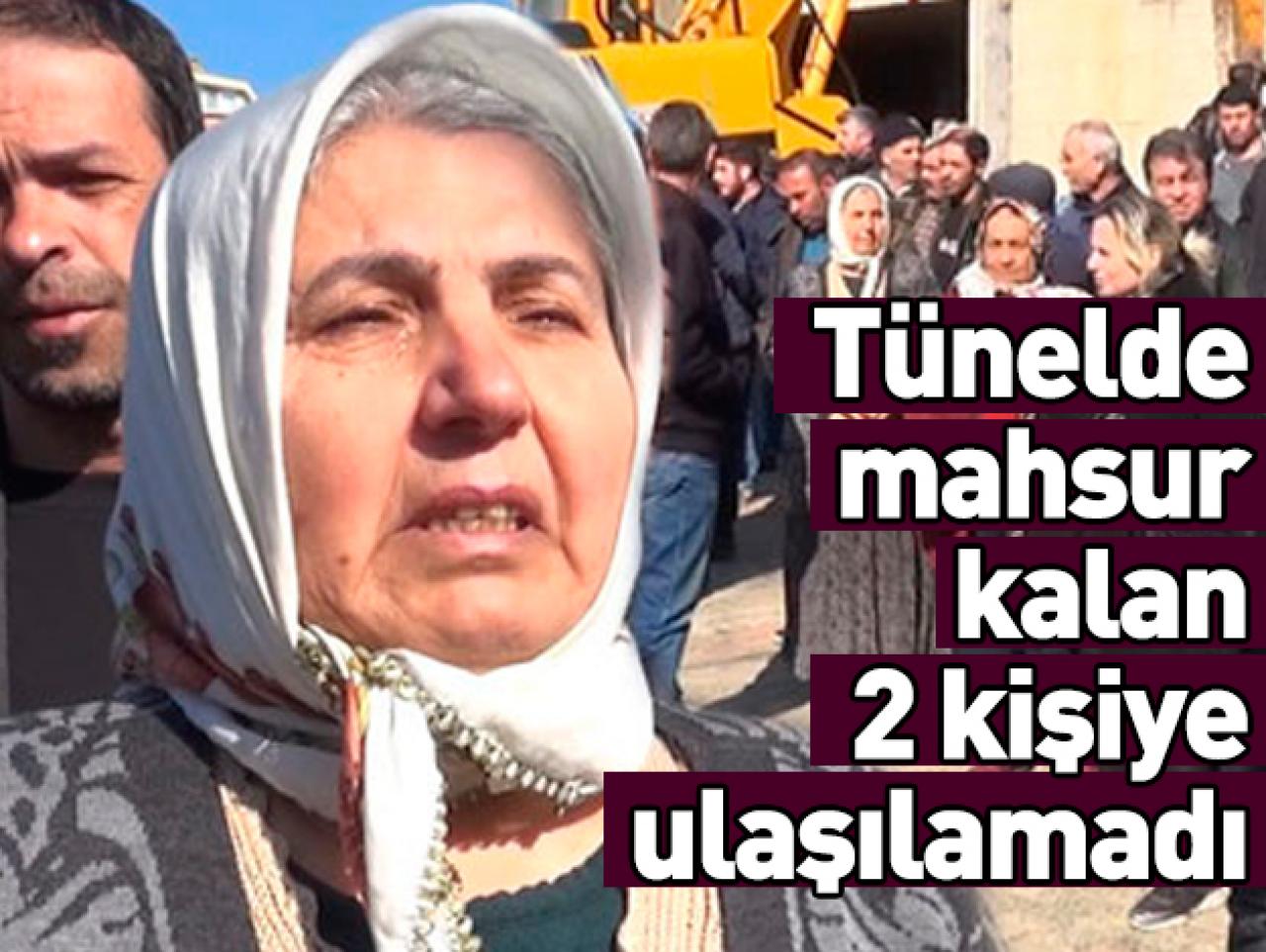 Silivri'de define için kazılan tünelde mahsur kalan iki kişiye ulaşılamadı