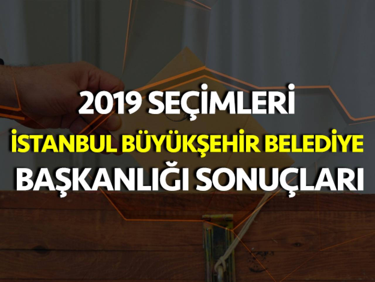 31 Mart 2019 İstanbul Büyükşehir Belediye Başkanlığı Seçim Sonuçları