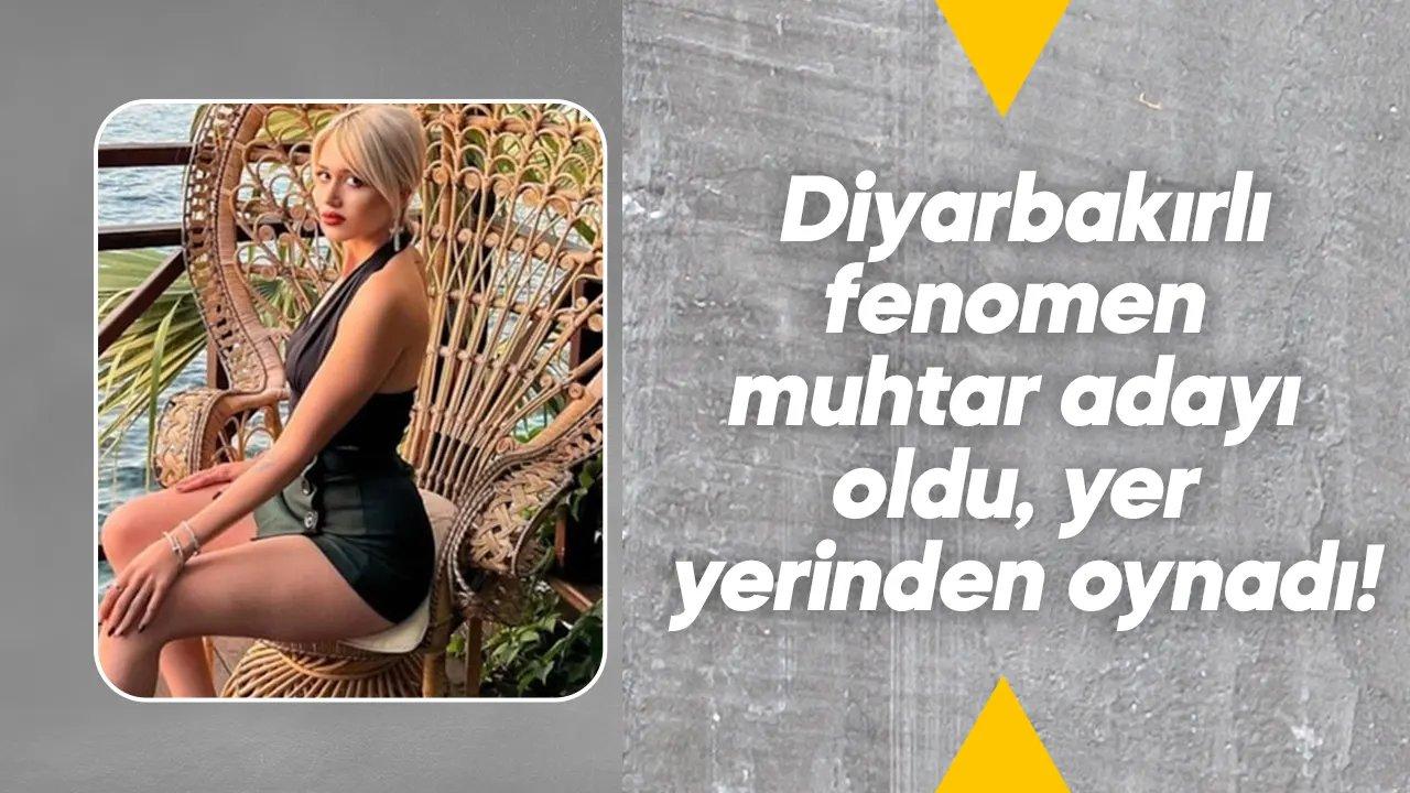 Sosyal medya fenomeni muhtar adayı oldu, yer yerinden oynadı!