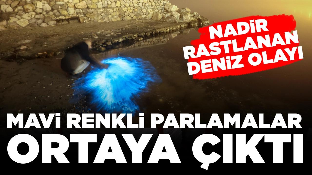 Nadir rastlanan olay: Mavi renkli parlamalar ortaya çıktı