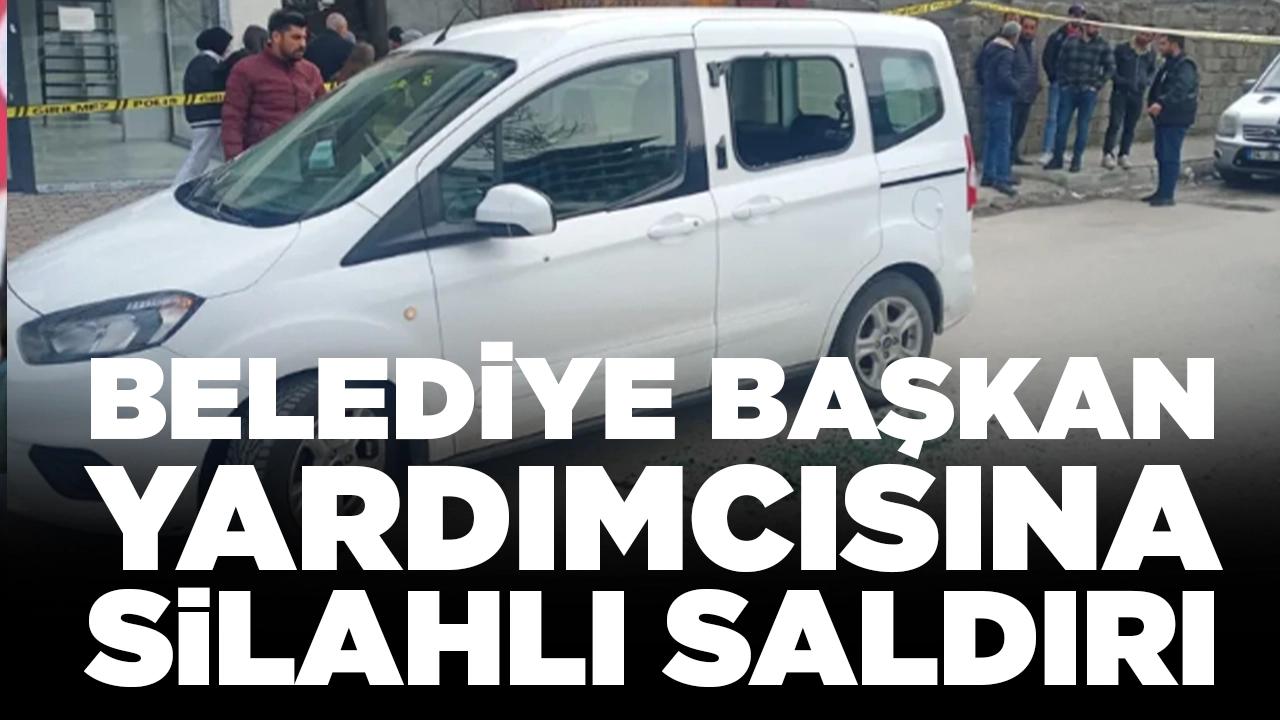 Belediye başkan yardımcısına silahlı saldırı: Valilikten açıklama