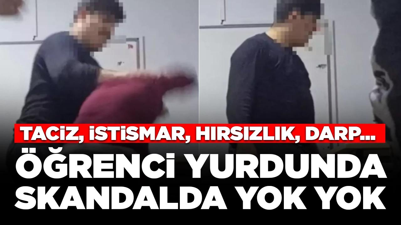 Erkek öğrenci yurdunda skandalda yok yok: Taciz, istismar, hırsızlık, darp...