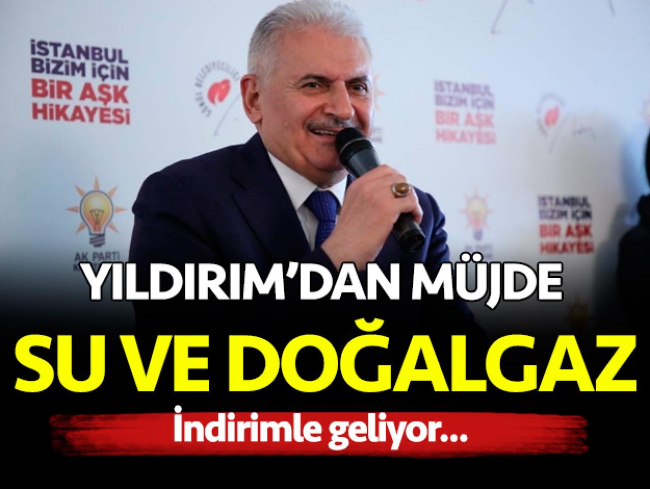 Yıldırım'dan fatura müjdesi