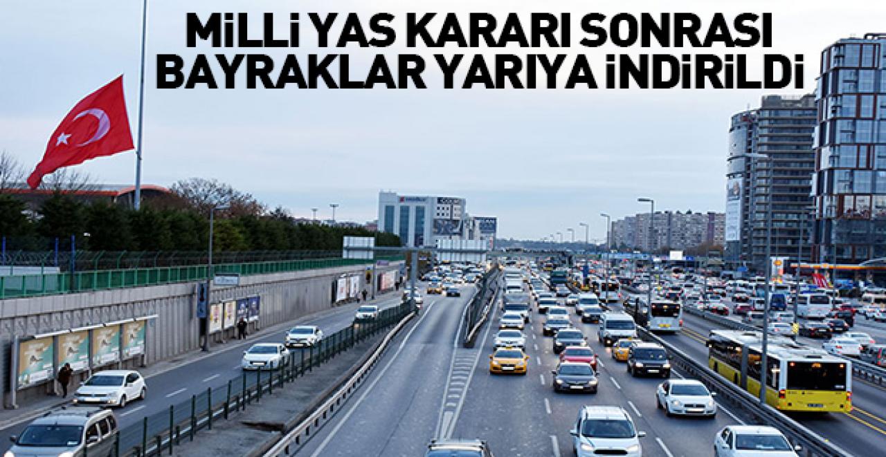 Mısır'daki saldırı sonrası milli yas kararıyla bayraklar yarıya indirildi